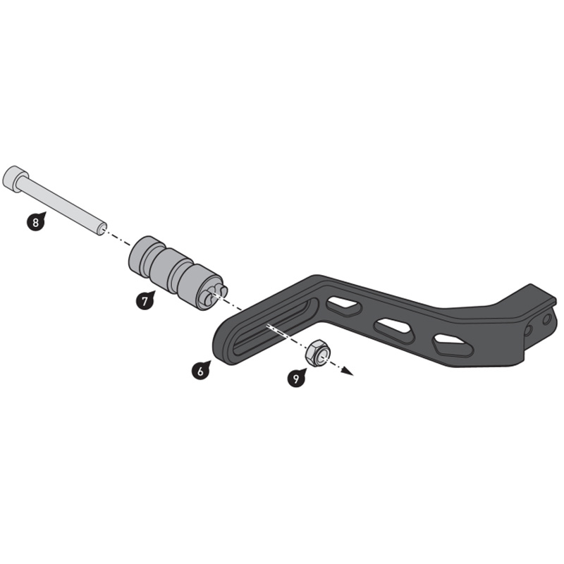 PEDAL DE FRENO SW-MOTECH HONDA FBL.01.070.10000