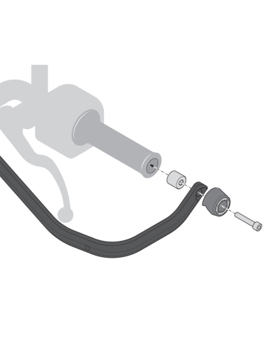 KIT DE PROTECTORES DE MANOS Y MANETAS SW-MOTECH HONDA HDG.00.220.81402/B