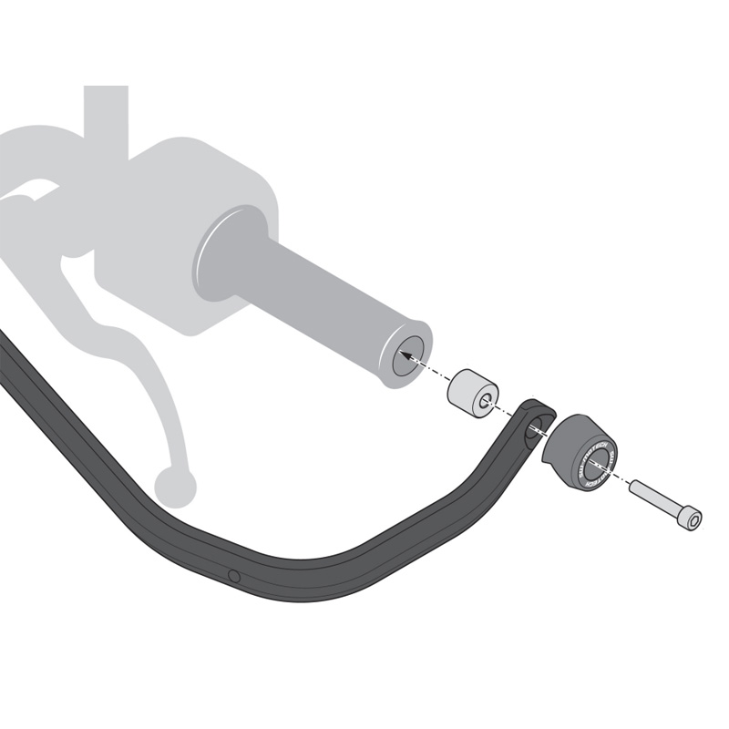 KIT DE PROTECTORES DE MANOS Y MANETAS SW-MOTECH HONDA HDG.00.220.81402/B