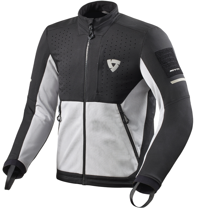 CHAQUETA REVIT TECTONIC H2O BLACK/LIGHT GREY