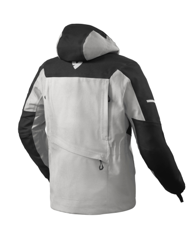 CHAQUETA REVIT TECTONIC H2O BLACK/LIGHT GREY