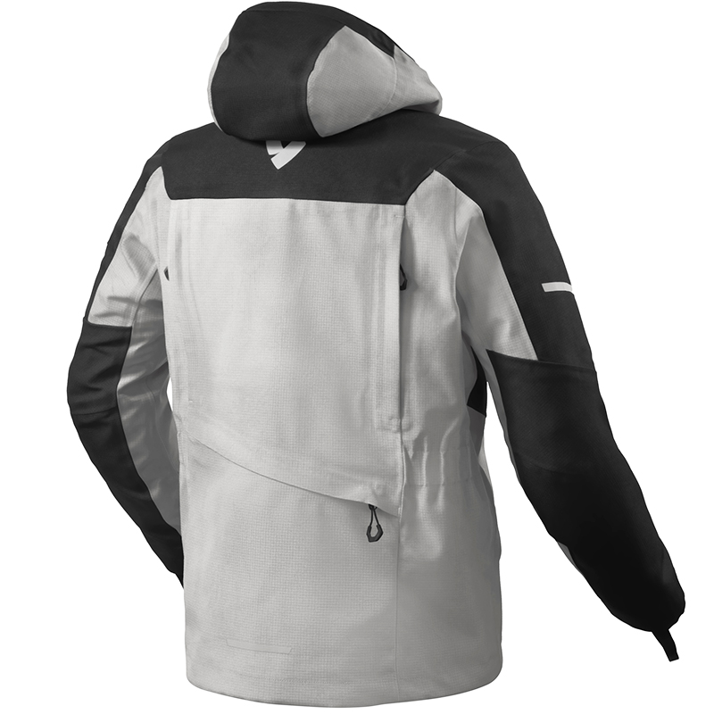 CHAQUETA REVIT TECTONIC H2O BLACK/LIGHT GREY
