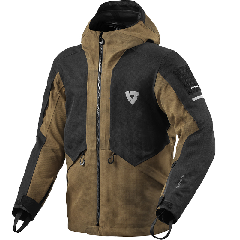 CHAQUETA REVIT TECTONIC H2O BLACK/BROWN
