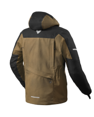 CHAQUETA REVIT TECTONIC H2O BLACK/BROWN