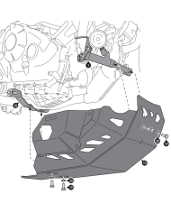 CUBRECARTER SW-MOTECH ENGINE GUARD HONDA MSS.01.151.10102