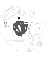 PROTECTOR DE DEPOSITO LIQUIDO DE FRENO SW MOTECH HONDA SCT.01.591.10000/B