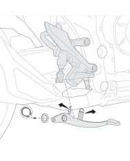 PEDAL DE FRENO SW-MOTECH HONDA FBL.01.971.10000