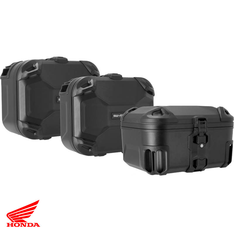 PACK MALETAS LATERALES + BAUL + SOPORTES SW-MOTECH DUSC HONDA ADV.01.400.65000/B