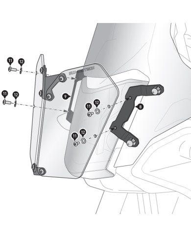 PROTECTOR DE FARO SW-MOTECH YAMAHA LPS.06.799.10100/B