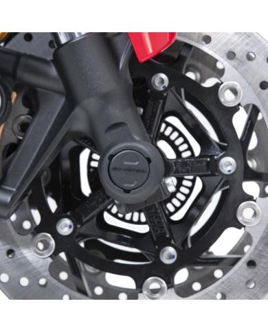 KIT DE TOPES DE CAIDA SW-MOTECH DE EJE DELANTERO PARA YAMAHA STP.06.176.11100/B