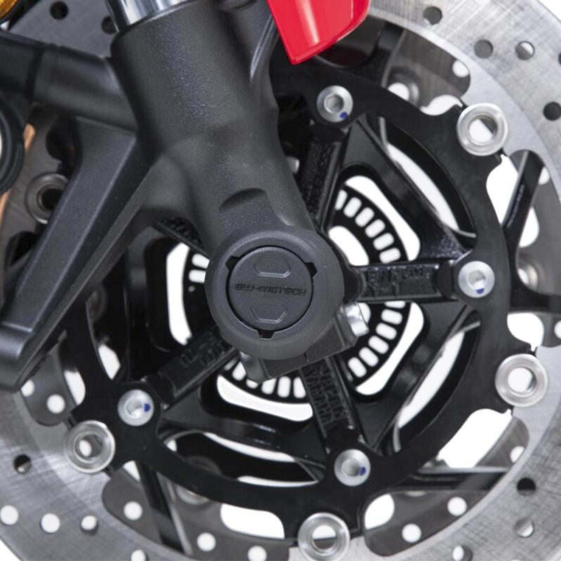 KIT DE TOPES DE CAIDA SW-MOTECH DE EJE DELANTERO PARA YAMAHA STP.06.176.11100/B