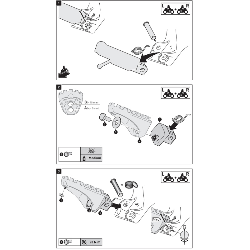 KIT REPOSAPIES SW-MOTECH ION YAMAHA FRS.06.011.10101/B