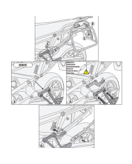 KIT DE FIJACION MALETAS LATERALES GIVI PLO6710MK APRILIA TUAREG 660