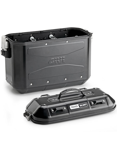 PACK MALETAS GIVI TREKKER DOLOMITI 36L/36L DLMK36BPACK2 BLACK LINE