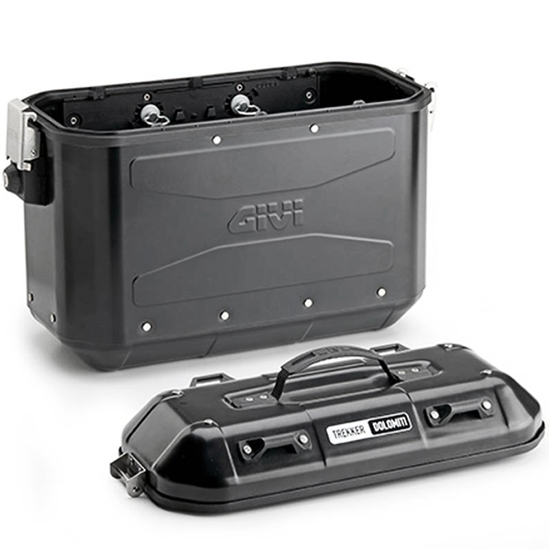 PACK MALETAS GIVI TREKKER DOLOMITI 36L/36L DLMK36BPACK2 BLACK LINE