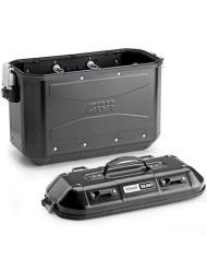 PACK MALETAS GIVI TREKKER DOLOMITI 36L/36L DLMK36BPACK2 BLACK LINE