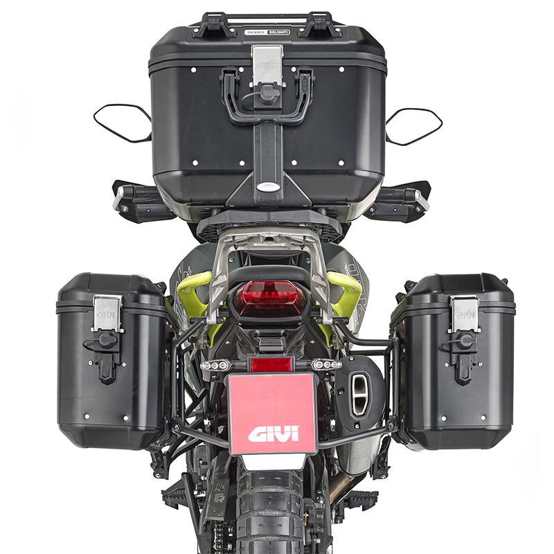 PACK MALETAS GIVI TREKKER DOLOMITI 36L/36L DLMK36BPACK2 BLACK LINE
