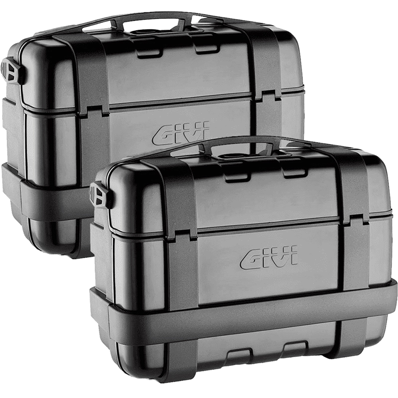PACK MALETAS GIVI TREKKER LITE TRK33BBPACK2 MONOKEY BLACK LINE