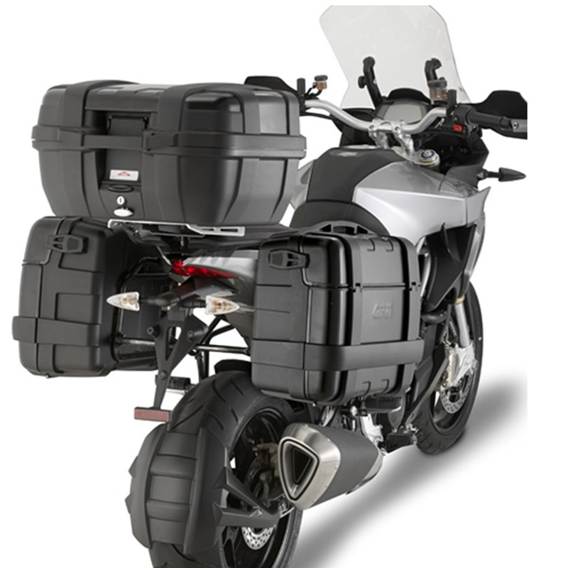 PACK MALETAS GIVI TREKKER LITE TRK33BBPACK2 MONOKEY BLACK LINE