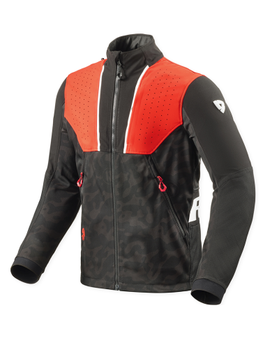 CHAQUETA REVIT AFRICA BLACK/RED