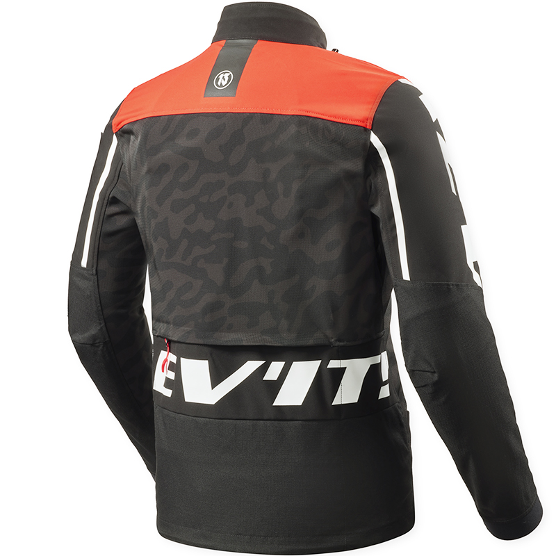 CHAQUETA REVIT AFRICA BLACK/RED