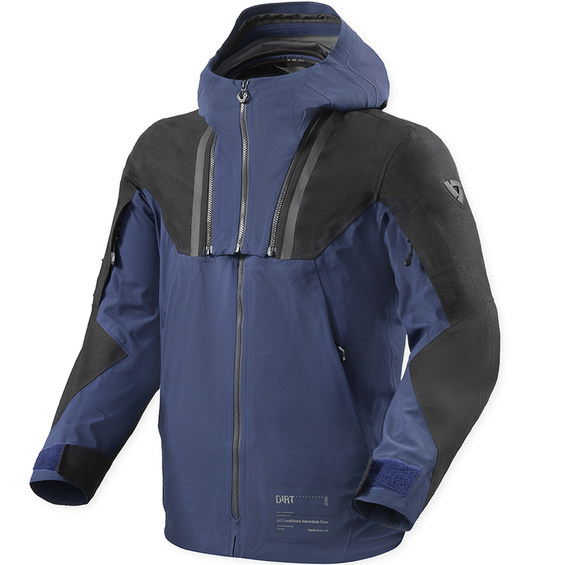 CHAQUETA REVIT COMPONENT 3 H2O BLACK/DARK BLUE