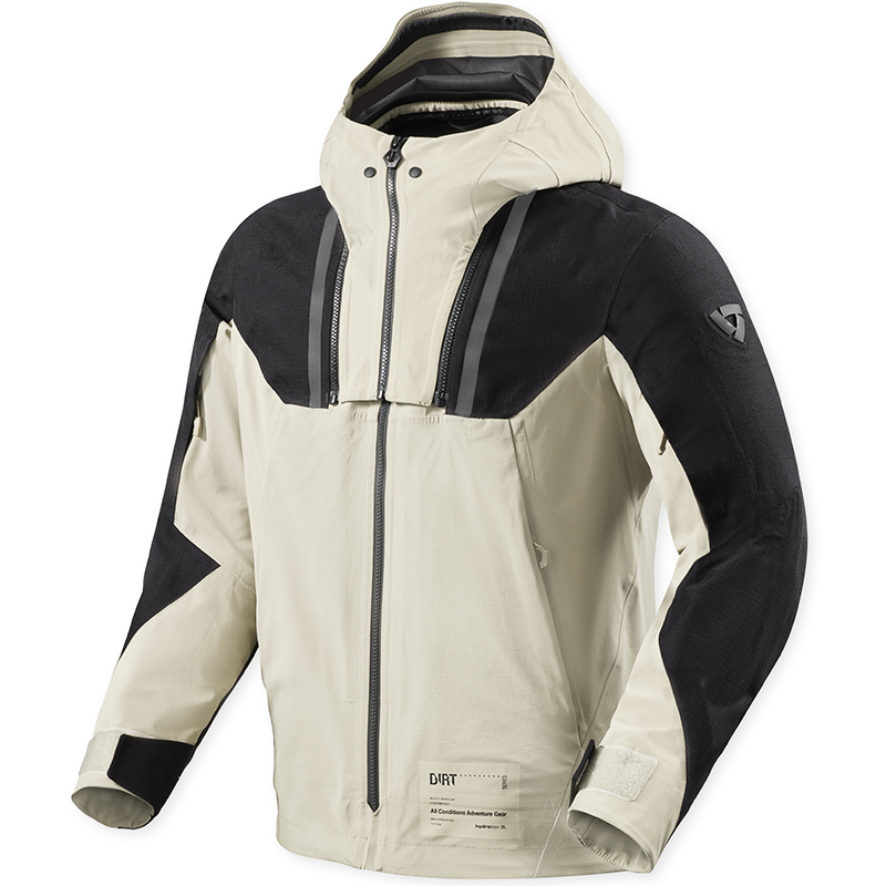 CHAQUETA REVIT COMPONENT 3 H2O BLACK/SAND