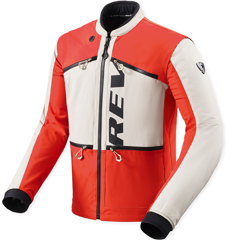 CHAQUETA REVIT MOROCCO SAND/RED