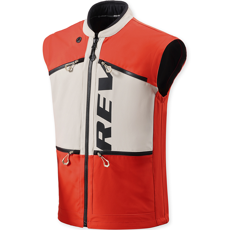 CHAQUETA REVIT MOROCCO SAND/RED