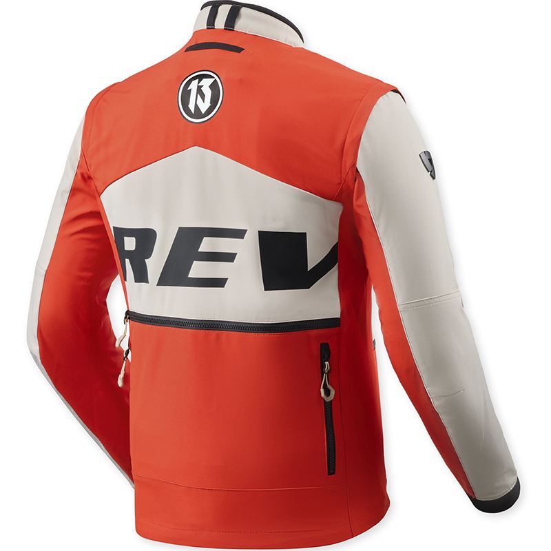 CHAQUETA REVIT MOROCCO SAND/RED