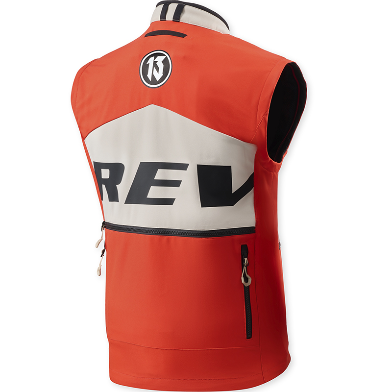 CHAQUETA REVIT MOROCCO SAND/RED