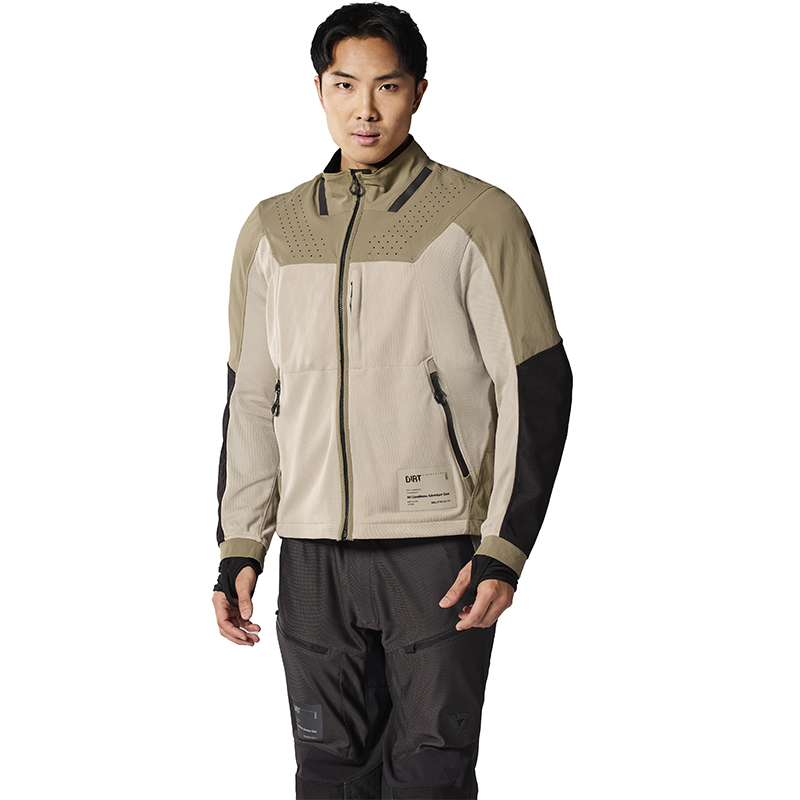 CHAQUETA REVIT TERRITORY 2 SAND-GREEN