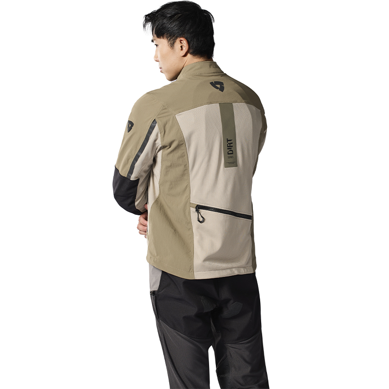 CHAQUETA REVIT TERRITORY 2 SAND-GREEN