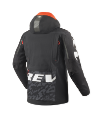 CHAQUETA REVIT VISION H2O POL TARRES BLACK/RED