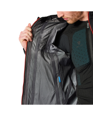 CHAQUETA REVIT VISION H2O POL TARRES BLACK/RED