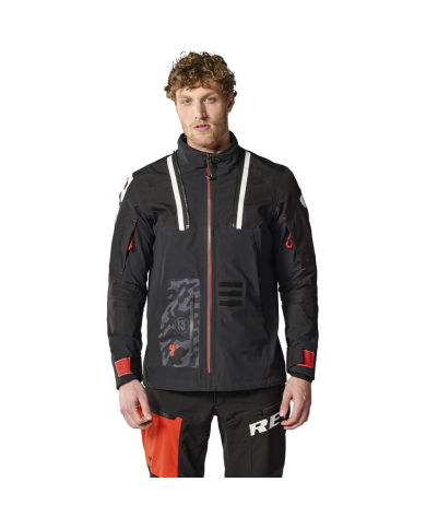 CHAQUETA REVIT VISION H2O POL TARRES BLACK/RED