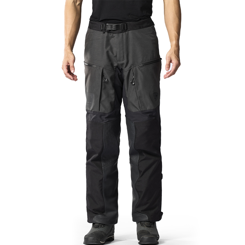PANTALONES REVIT CONTINENT 2 ANTHRACITE/BLACK TIRO CORTO