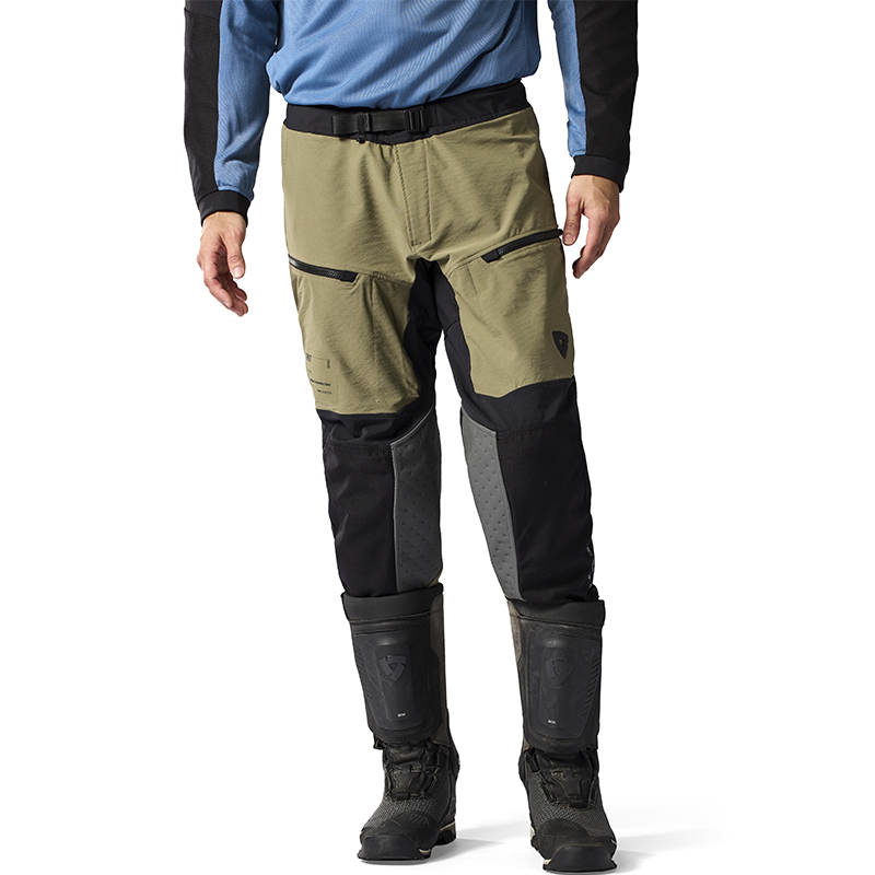 PANTALONES REVIT PENINSULA 2 GREEN/BLACK TIRO CORTO