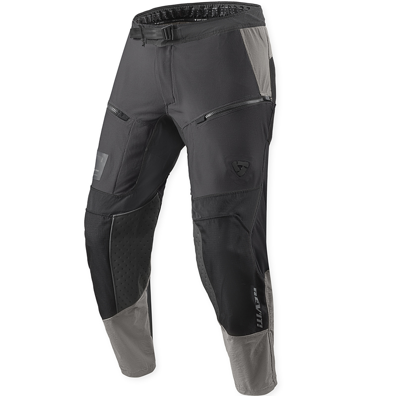 PANTALONES REVIT TERRITORY 2 ANTHRACITE/BLACK TIRO CORTO