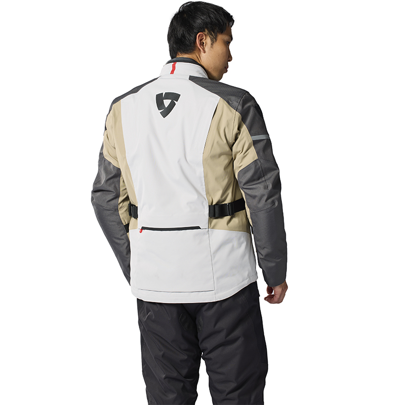 CHAQUETA REVIT HORIZON 3 H2O GRIS/ARENA