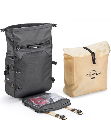 JUEGO DE ALFORJAS GIVI GRT720B CANYON MONOKEY