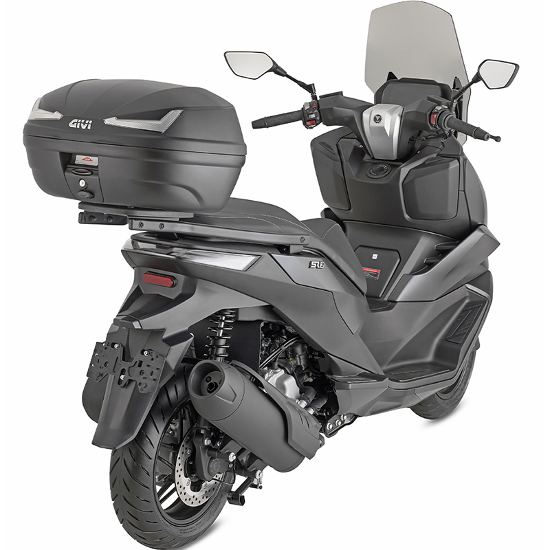 BAUL GIVI E455NT SIMPLY IV TECH MONOLOCK CATADIOPTICO AHUMADO