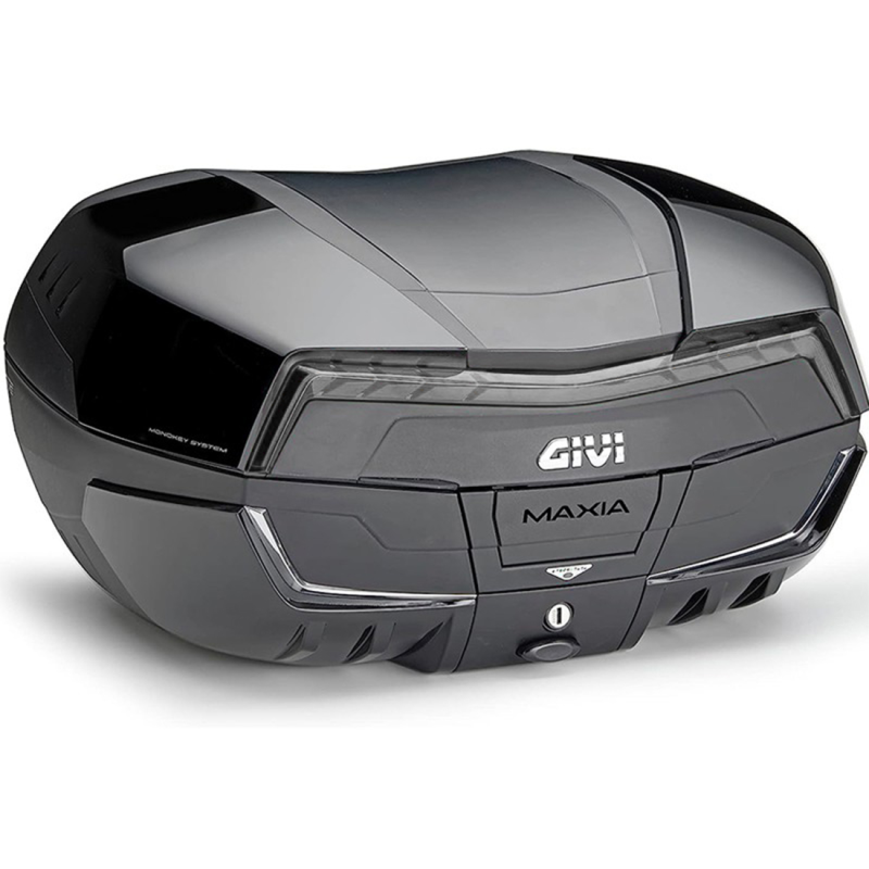 BAUL GIVI V58NB MAXIA 5 NEGRA CATADIÓPTRICO NEGRO