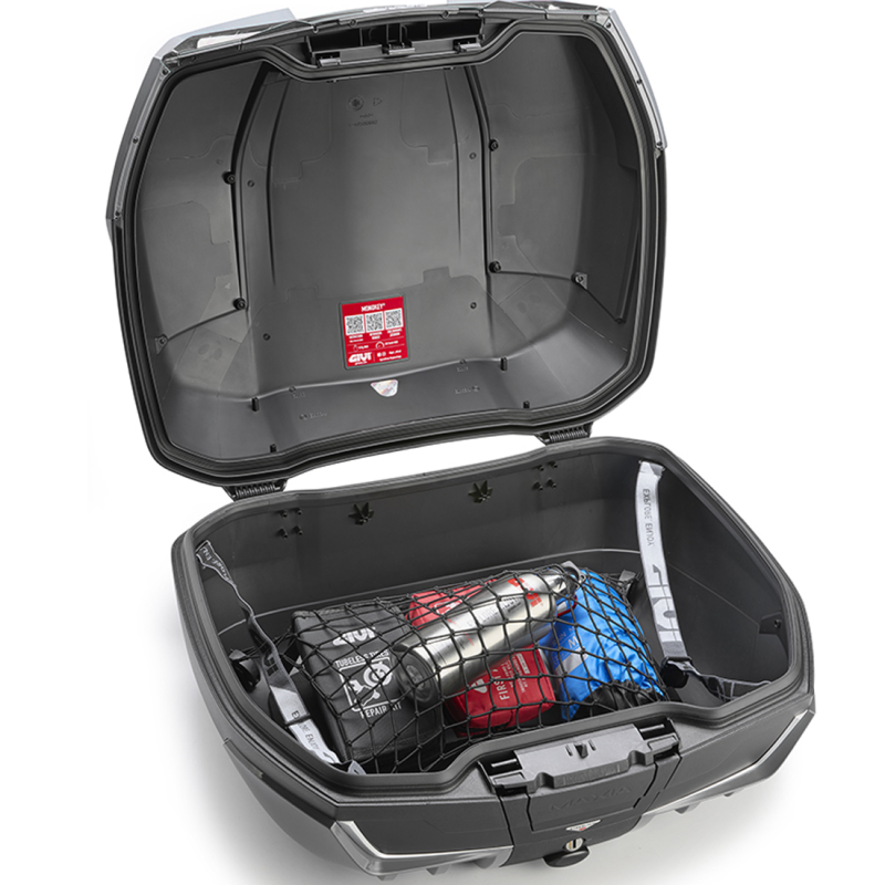 BAUL GIVI V58NB MAXIA 5 NEGRA CATADIÓPTRICO NEGRO