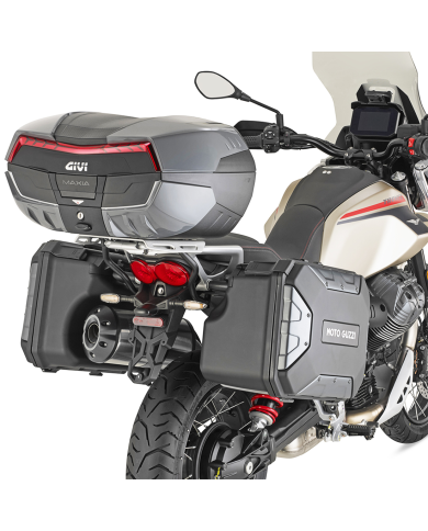 BAUL GIVI V58NNG MAXIA 5 NEGRA/GRIS CATADIÓPTRICO ROJO