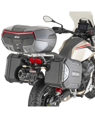 BAUL GIVI V58NNG MAXIA 5 NEGRA/GRIS CATADIÓPTRICO ROJO