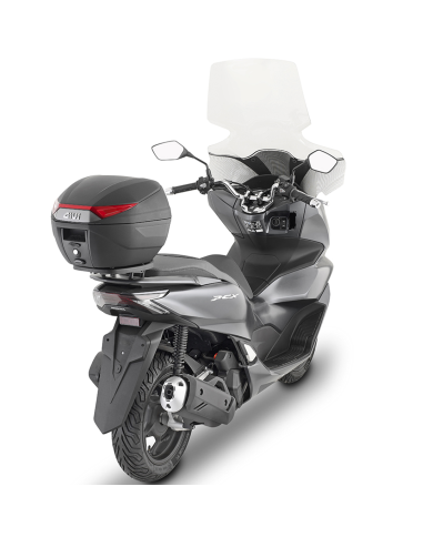 BAUL GIVI C30N MONOLOCK CATADIOPTRICO ROJO