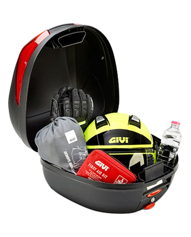 BAUL GIVI B29N2 MICRO MONOLOCK CATADIOPTRICO ROJO