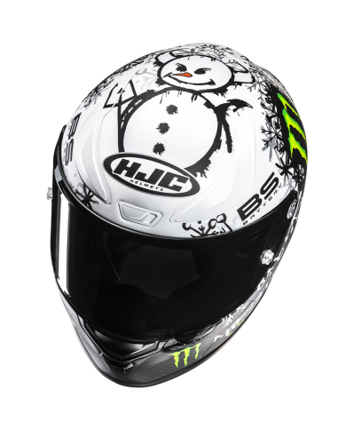 CASCO HJC RPHA 1 V2 CARBON SNOW DIABLO