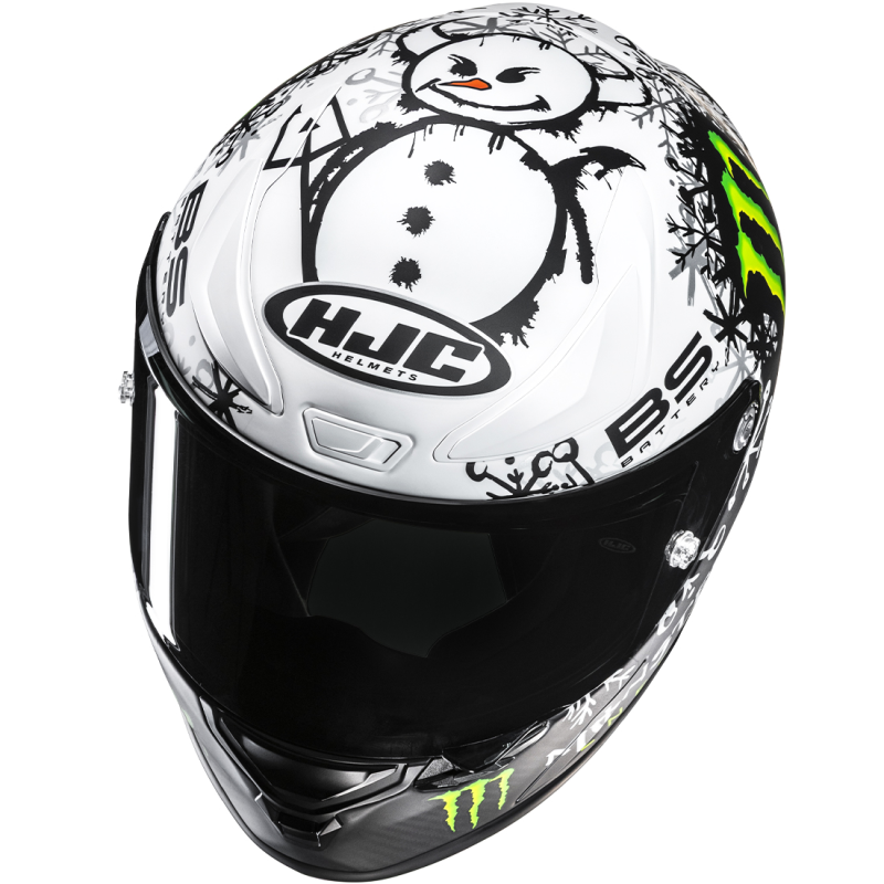 CASCO HJC RPHA 1 V2 CARBON SNOW DIABLO